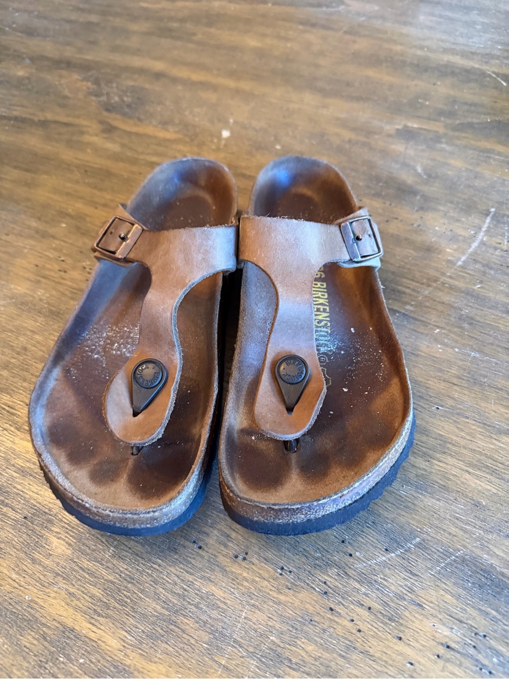 Birkenstock Gizeh Womens Sandal Tan fair 36
